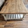 wooden coffee table Image 3