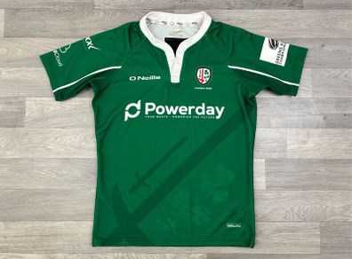 London Irish Player Issue Rugby Jersey Shirt Mens XXL Player Fit