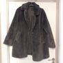 Super soft grey faux fur jacket from New Look  size 16-18 Image 2