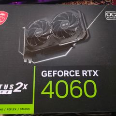 Geforce Rtx 4060 Ventus 2x Black 8gb