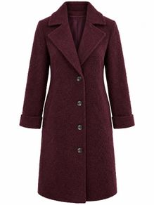 Kaffe Burgundy Coat