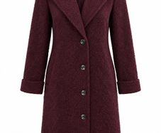Kaffe Burgundy Coat