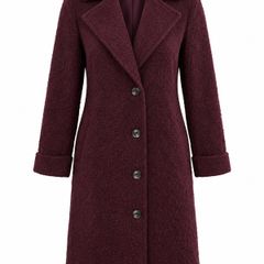 Kaffe Burgundy Coat