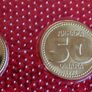 Yugoslavia  Banknote + Coin + Stamp collector set vintage currency Image 8
