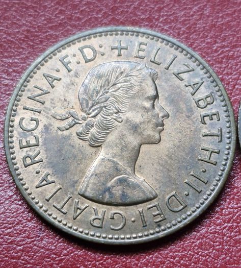 Elizabeth ll 1961 and 1963 Penny coins
