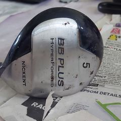 BB PLUS HyperForged Nickent 5 wood Driver golf club, in very good condition