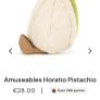 New JELLYCAT Amuseables Horatio Pistachio Image 2