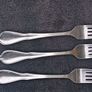 3 Stainless Steel Forks Image 2