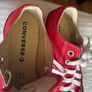 Converse All Star Red Trainers - Canvas Shoes - Size 5 - 37.5 Image 3