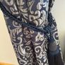 Curtains Navy Silver Lined Image 3