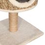 Cat Tree with Condo and Scratching Post 52 cm Seagrass Image 4
