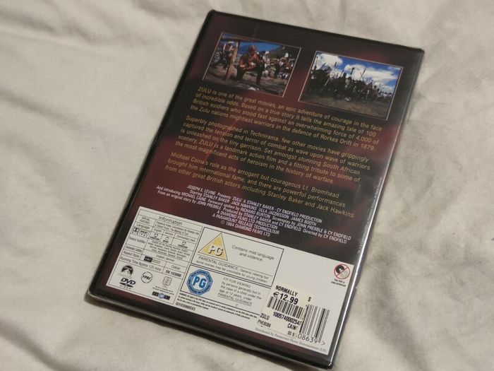 Brand New Michael Caine in Zulu Dvd