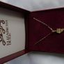 9K Yellow Gold 375 I Love You Piece of My Heart Puzzle Pendant Necklaces L9" - 0,68g Image 6
