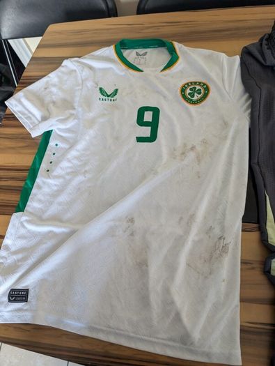 Ireland team issued soccer gear