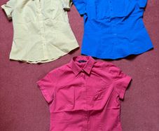 3 M&S Summer Short Sleeve Fitted Shirts