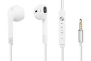 New Wired Jack 3.5mm Earphones Headphones Earbuds Mic Volume Control #1026