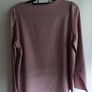 Soft Pink Blouse with Asymmetric Neckline Image 5