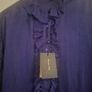 Romatic purple ruffle size 12 massimo dutti Image 2