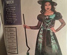 Witch costume