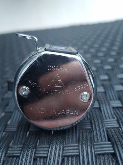 Vintage Osaka Mechanical Hand Tally Counter 4 Digit Manual Clicker Made in Japan