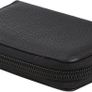 Black Genuine Leather Credit Card Holder ID Business Card Case Purse Wallet for Men & Women Like New 26 slots Image 5