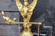 1950s Heavy Brass Monastery Bell