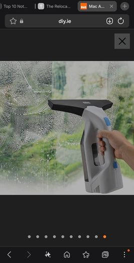 Mac Allister Cordless Window vacuum