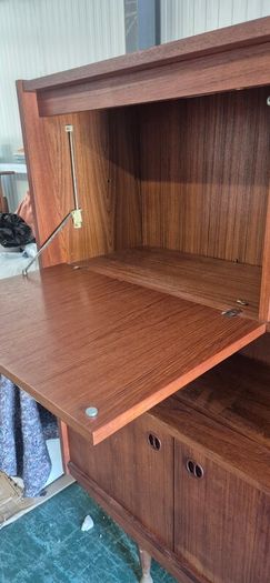 Mid Century Teak Highboard