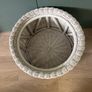 White Rattan Storage Footstool / Seat Meadows & Byrne Image 5