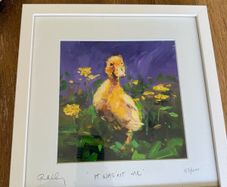 Paul Maloney "it wasn't me" print