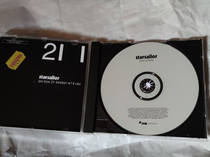 Starsailor - Love is Here Cd