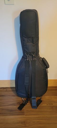 left hand guitar & case