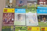 English "Football league Review" programmes 70s