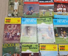 English "Football league Review" programmes 70s