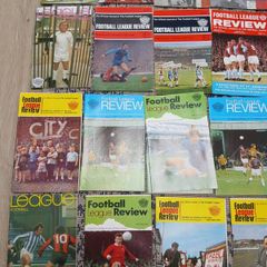English "Football league Review" programmes 70s