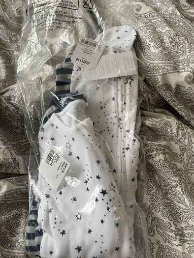 Next Zipper Babygros 6-9 months
