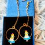 Alice in Wonderland Earrings Image 6