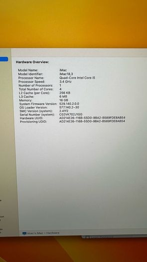 Apple iMac 27" 5K Retina (2017) - 16GB RAM, 1TB, Boxed
