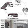 Commercial Weight Bench, 660LBS Adjustable/Foldable Strength Training Bench, Utility Incline/Decline Bench for Full Body Workout with Fast Folding (FREE POSTAGE) Image 4