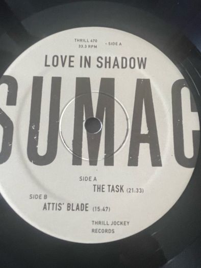 Sumac - Love In Shadow