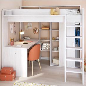 High Sleeper with desk, bought in beds.ie