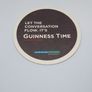 Guinness : Time - White - Beer Mat/Coaster Image 2