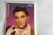 Rare postage stamp - Elvis Presley