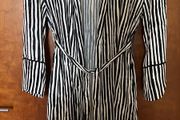 Zara Striped Kimono black/white