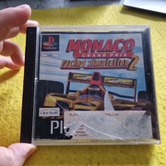 Monaco Grand Prix Racing Simulation 2 PlayStation1 Ps1 PlayStation2 Ps2 games Original