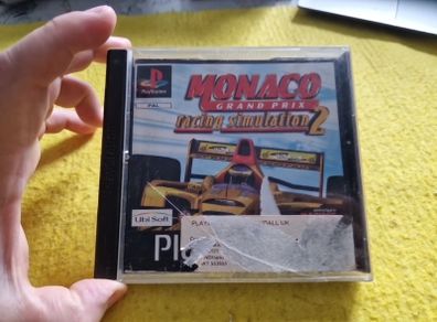 Monaco Grand Prix Racing Simulation 2 PlayStation1 Ps1 PlayStation2 Ps2 games Original