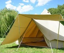 Canvas Bell Tent Awnings  Jonscamping