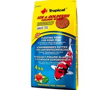 Tropical Koi & Goldfish Colour Sticks 50L Floating Food for Pond Fish