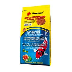 Tropical Koi & Goldfish Colour Sticks 50L Floating Food for Pond Fish