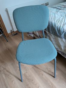 4 IKEA Karljan Chairs - good condition, in blue (Kabusa turquoise)
